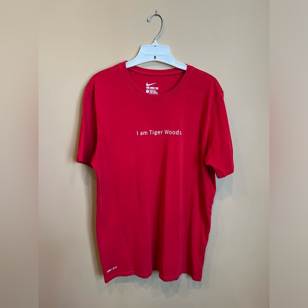 RARE “I am Tiger Woods” Nike T-shirt